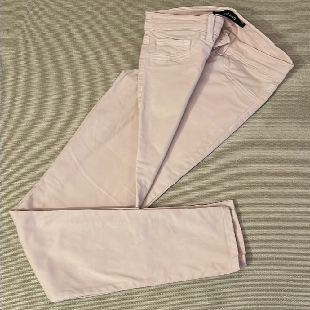 PAIGE Pink Straight Leg Jeans Versatile and StylishNew